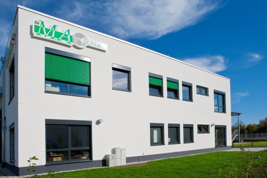 MAC Service, neues Verwaltungsgebäude in Parsdorf bei München